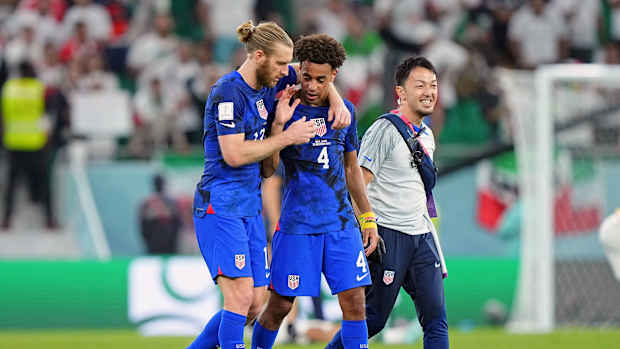 USMNT captain Tyler Adams and defender Tim Ream
